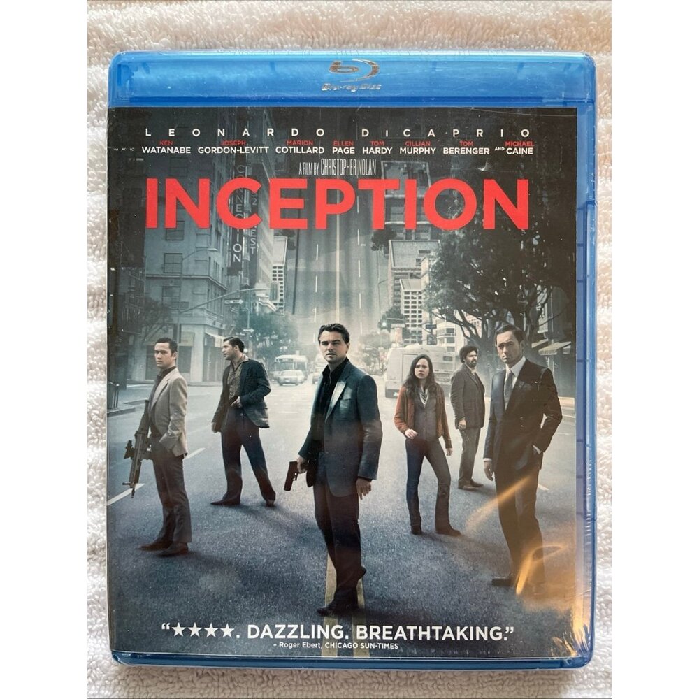Inception (Blu-ray Disc, 2010) Leonardo DiCaprio Brand New